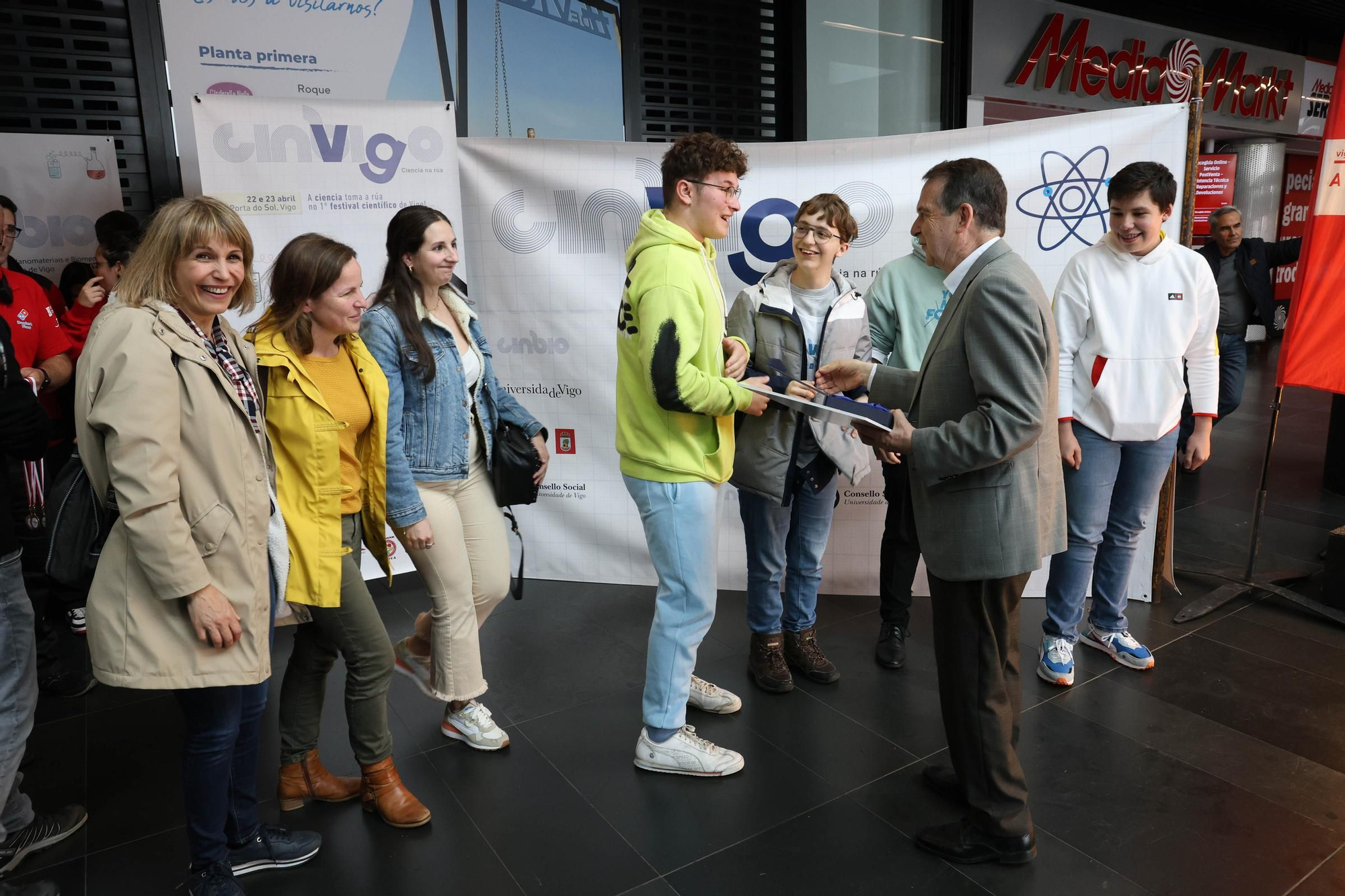 El festival CinVigo clausura su primera edición con éxito de público y aplaude el nivel de los alumnos