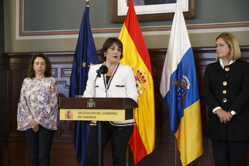 23.04.18 Las Palmas de Gran Canaria. Acto de toma de posesión de la nueva presidenta de la ZEC, Jimena Delgado-Taramona Hernández. Delegación del Gobierno de Canarias.  Foto Quique Curbelo  | 23/04/2018 | Fotógrafo: Quique Curbelo