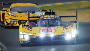 El Ferrari AF Corse #83 de Kubica, Ye y Hanson se llevan Las 24 Horas de Le Mans 2025