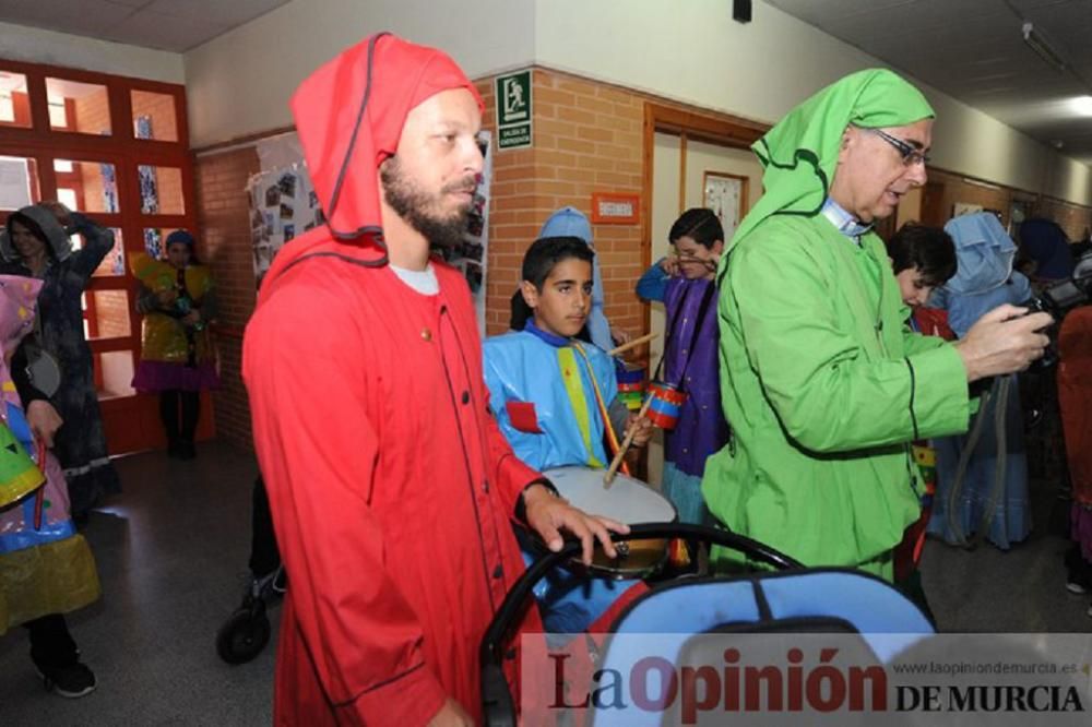 Los tambores de Moratalla llegan al colegio Primitiva López