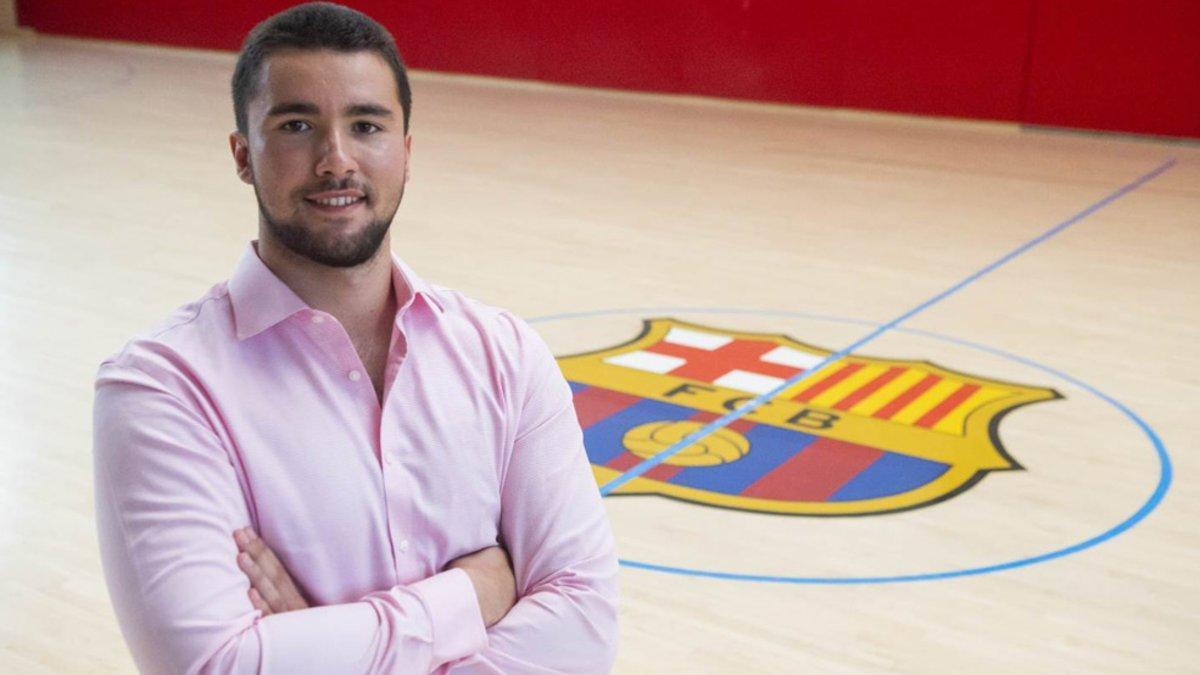 Luís Frade, en la Ciutat Esportiva del FC Barcelona