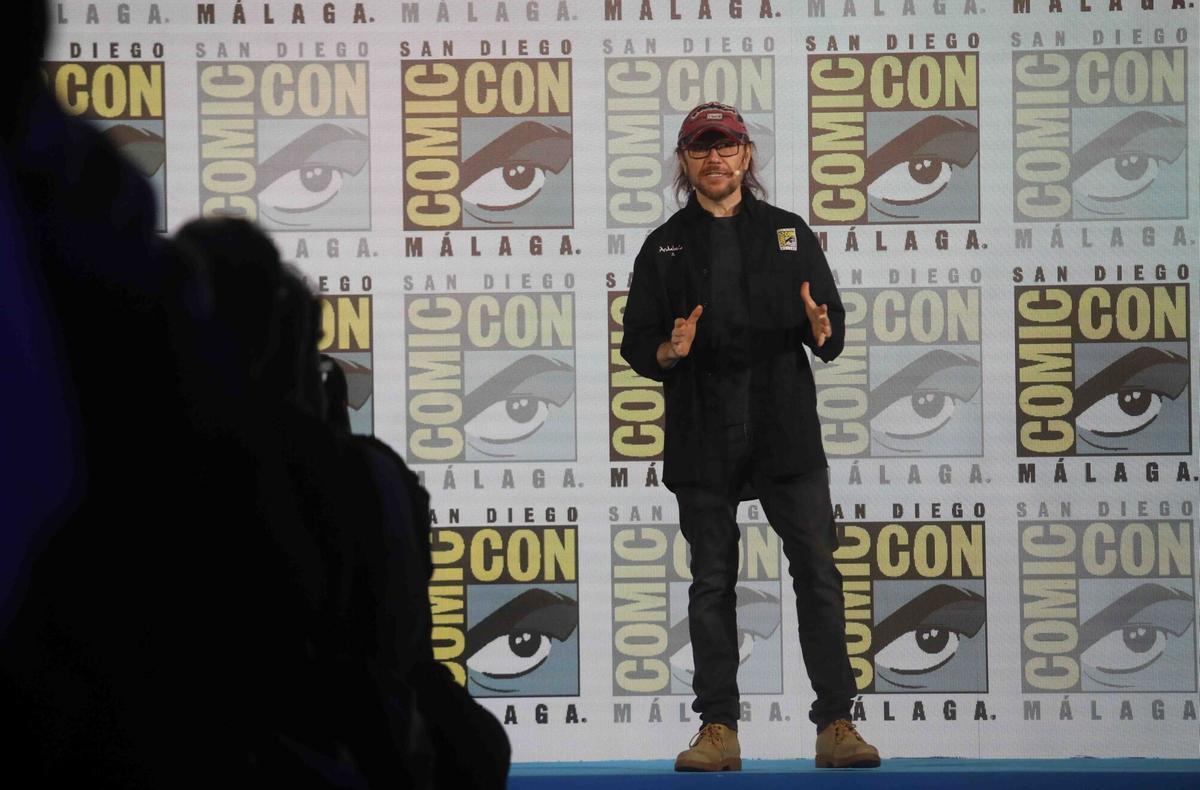 Santiago Segura en la presentación de Comic Con de Málaga