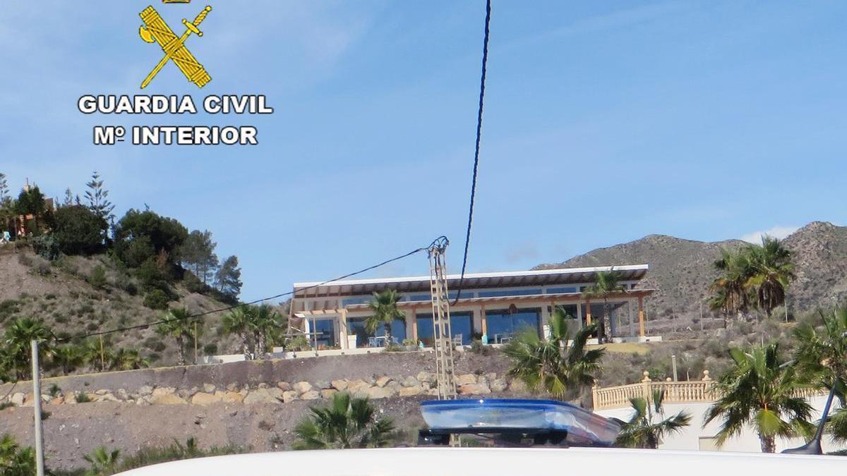 Una de las edificaciones irregulares