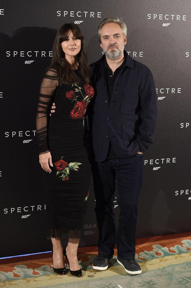 Monica Bellucci y Sam Mendes en Madrid