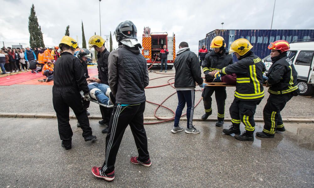 Simulacro de Emergencias. IES Leonardo Da Vinci