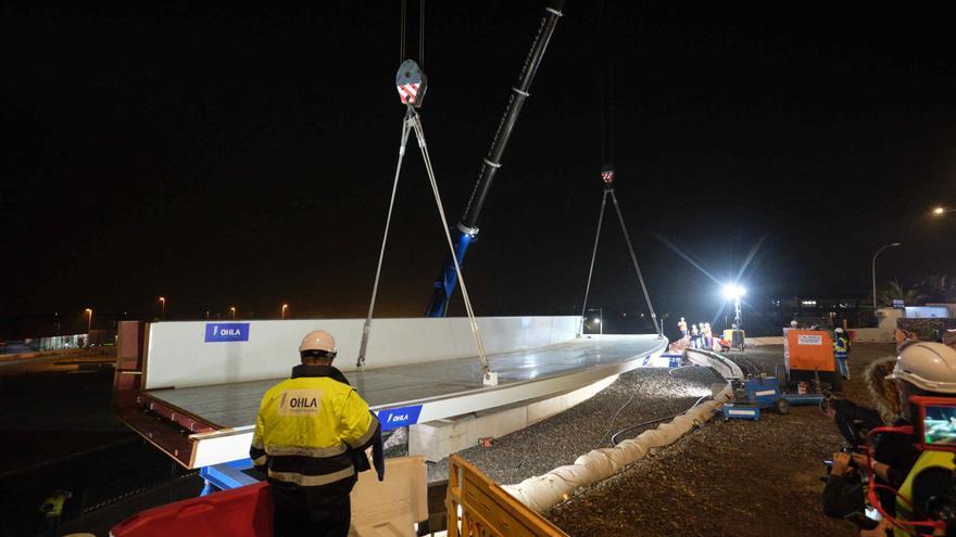 Anillo Peatonal del Padre Anchieta. Instalación el primer módulo