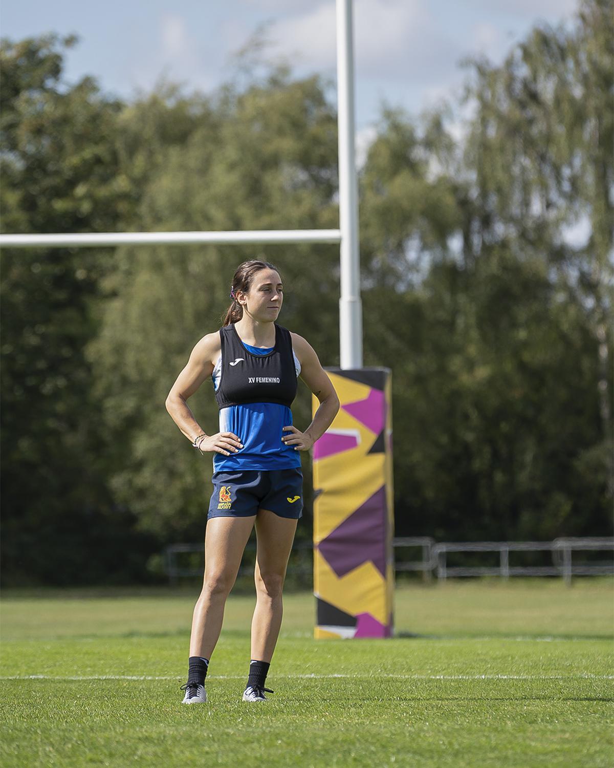 EN IMÁGENES: Clara Piquero, jugadora de rugby de Villaviciosa