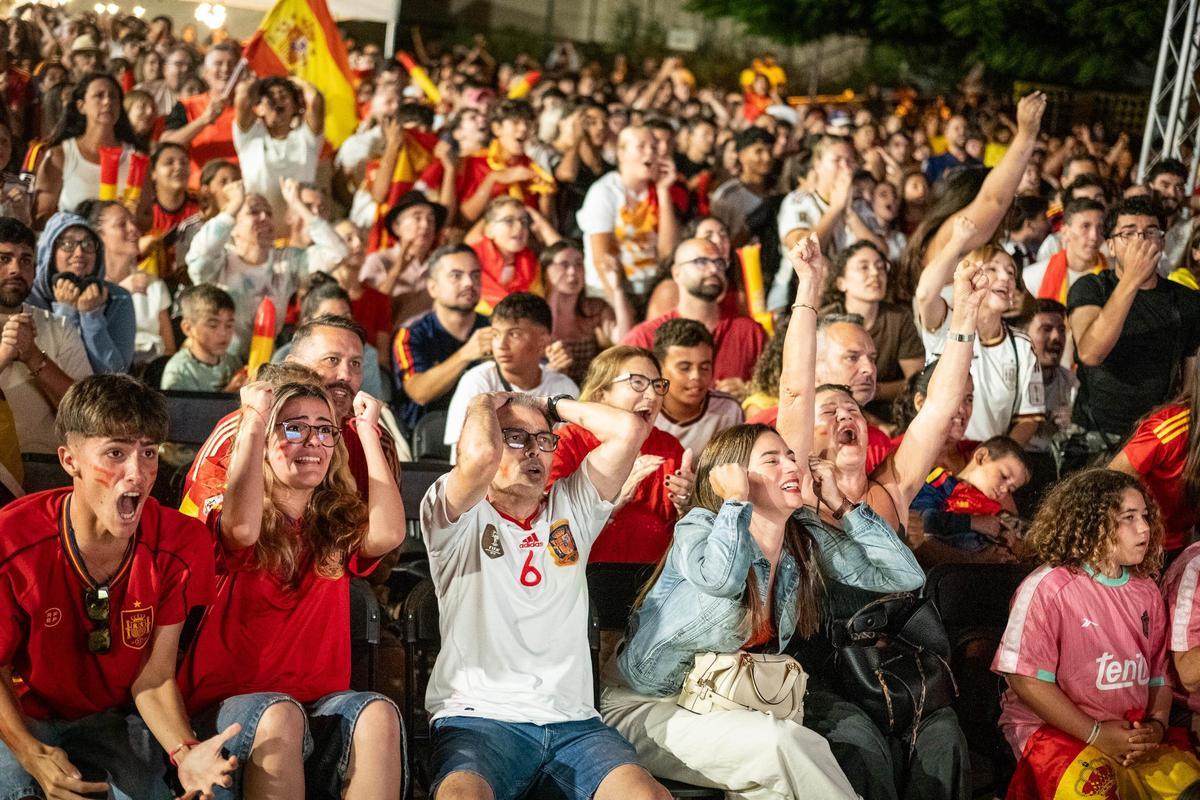 La final del Mundial 2026 se vive en Tegueste, en imágenes
