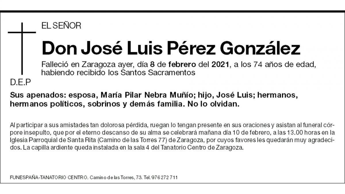 José Luis Pérez González