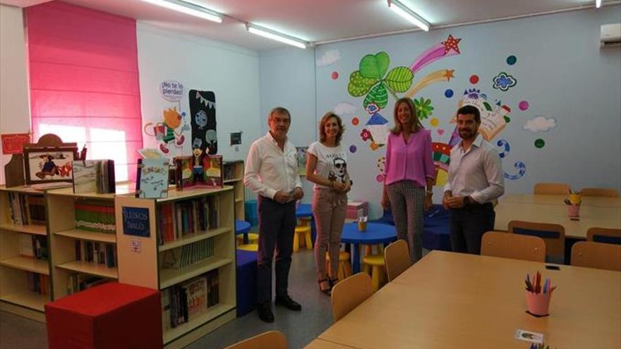 Se inaugura la biblioteca del CEIP Torre Malmuerta