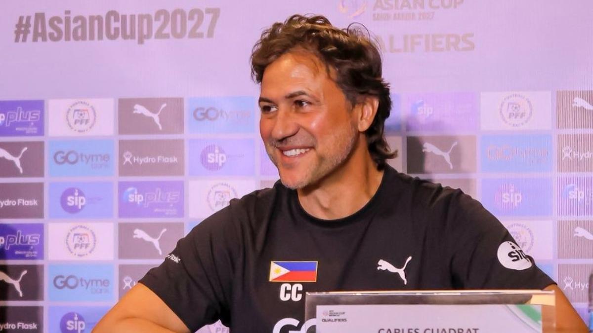 Carles Cuadrat, seleccionador de Filipineas
