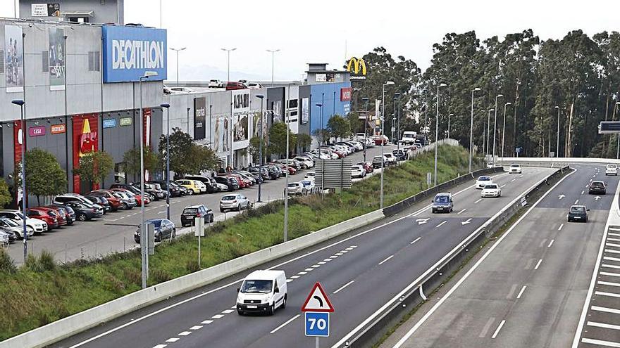 Tramo de la A-55, entre Vigo y Mos.. |   // ALBA VILLAR