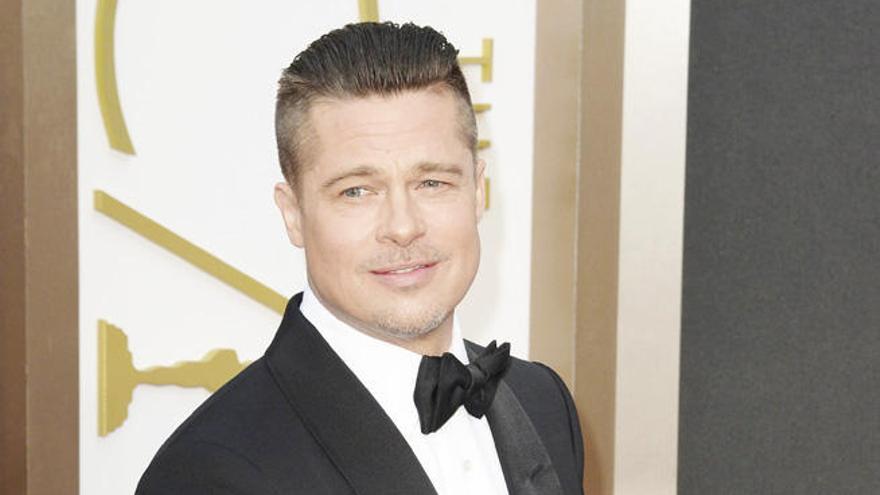 Brad Pitt en los premios Oscar.