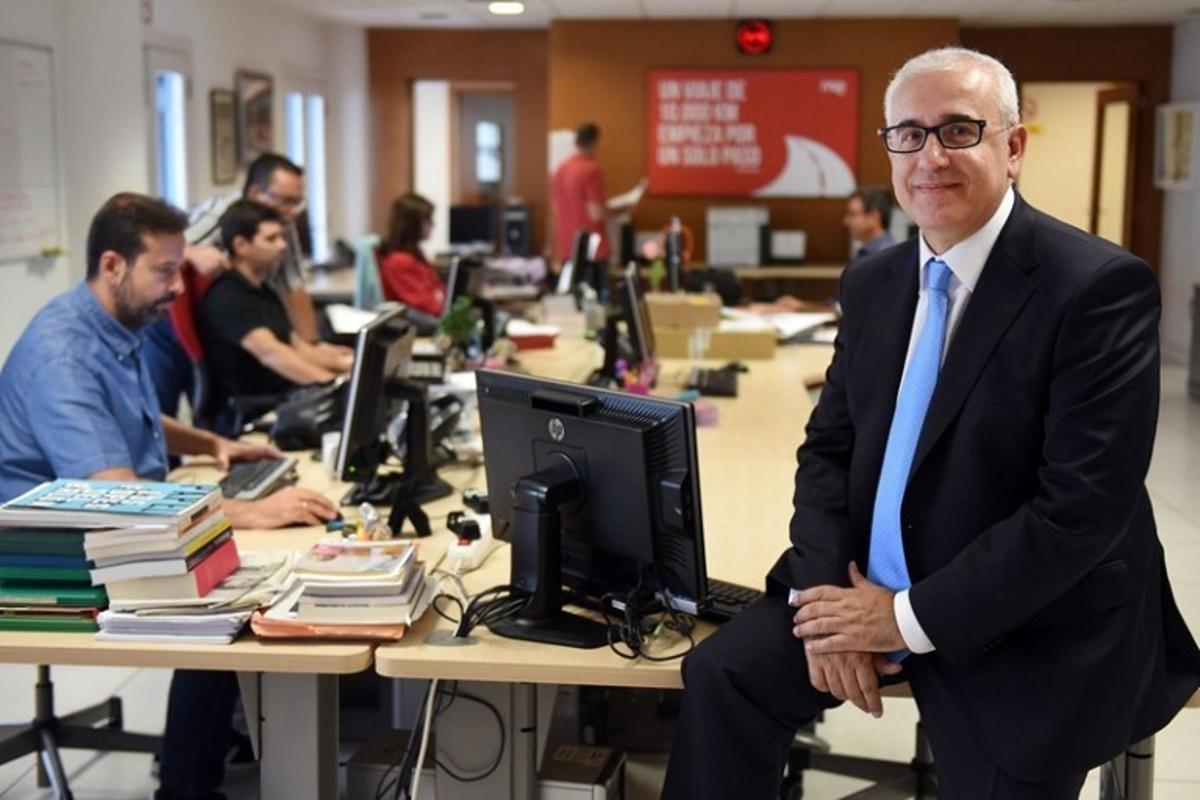 El periodista tinerfeño Domingo Álvarez.