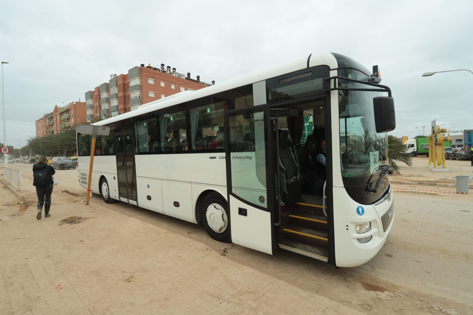Autobuses de valencianistas para ver el Valencia - Betis en Mestalla