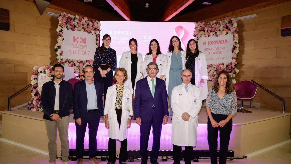 Los profesionales de HM Hospitales en la VI jornada Juntas contra el cáncer de mama – Juntas por la prevención.