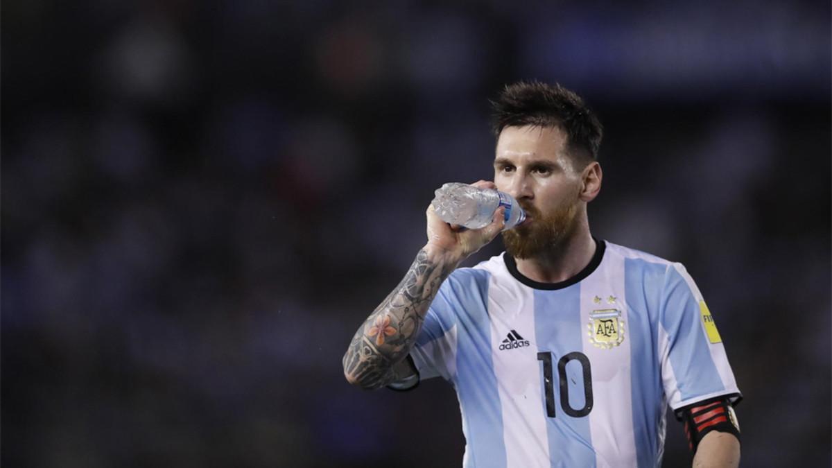 La sanción, un mal trago para Leo Messi