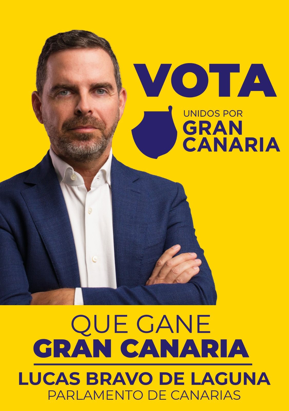 Carteles electorales de los políticos canarios en campaña