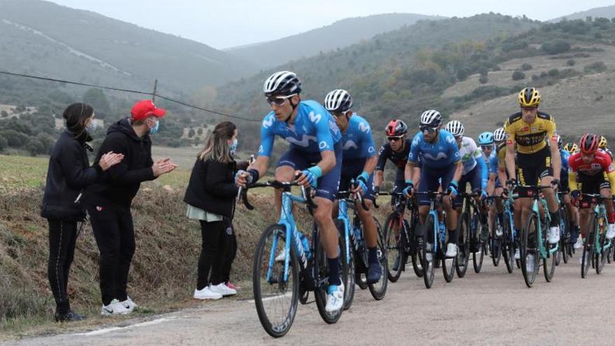 Imagen de una edición anterior de la Vuelta a Castilla y León. | Efe