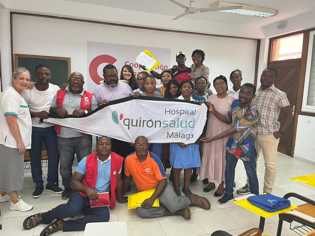 Formacion Quirónsalud Málaga en Guinea