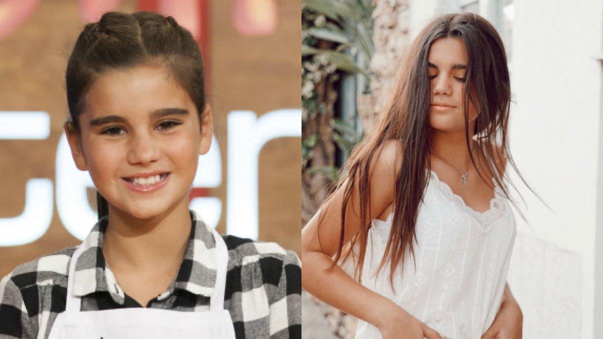 el gran cambio de Paula, ganadora de la cuarta edicion de 'Masterchef Junior'