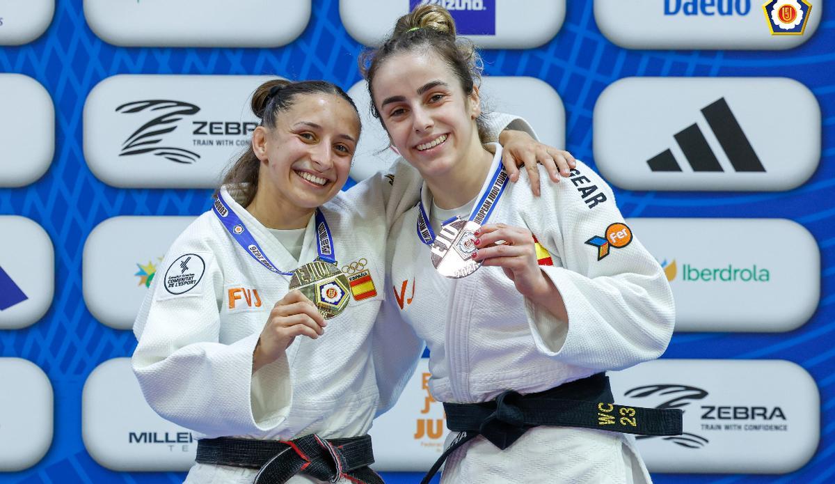 El buen momento del judo valenciano en -48 kg quedó reforzado con el bronce de Aitana Díaz.