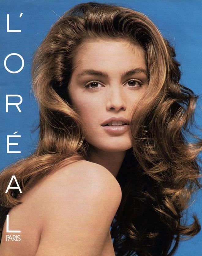 Cindy Crawford para L'Oréal