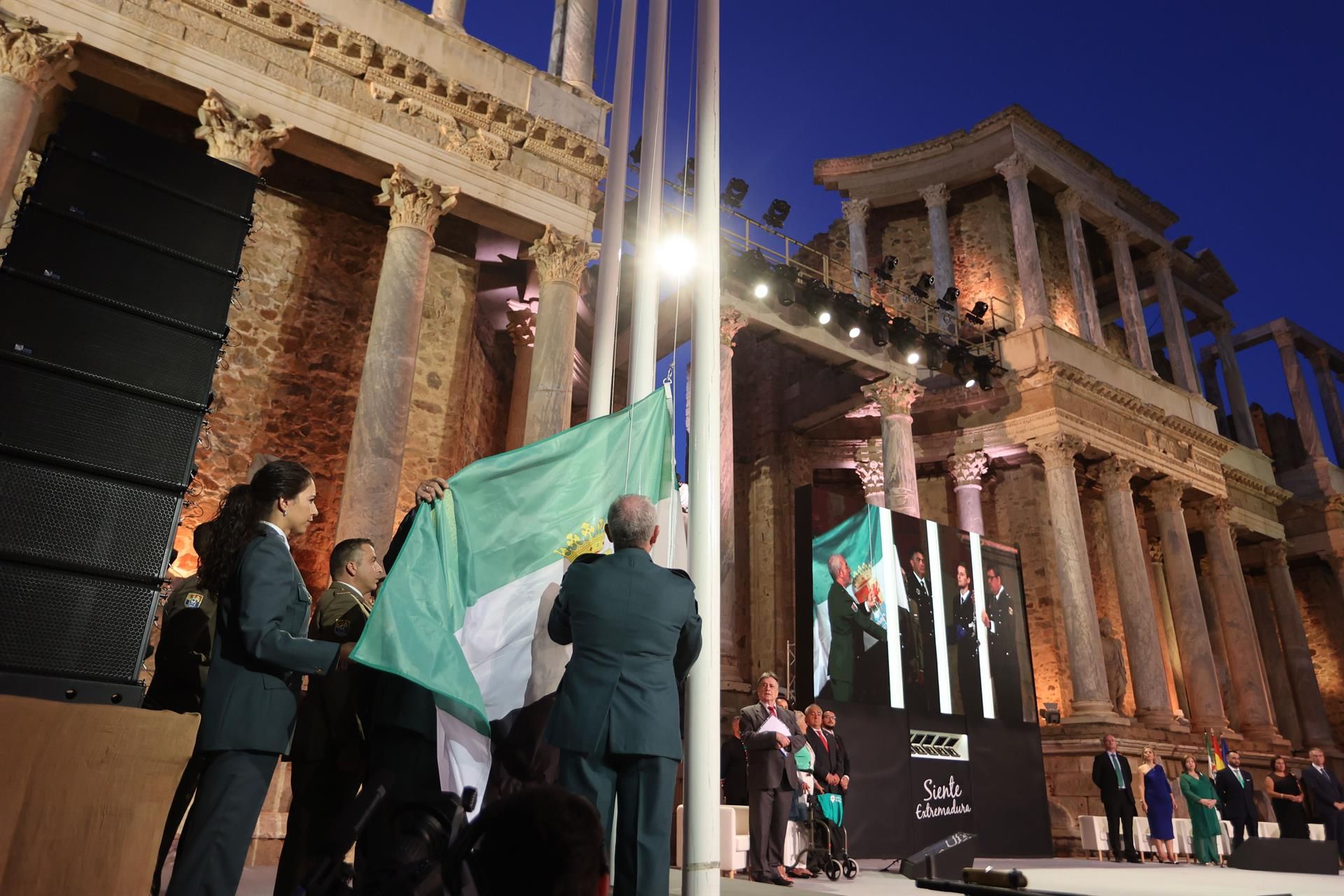 Imágenes de la entrega de las Medallas de Extremadura