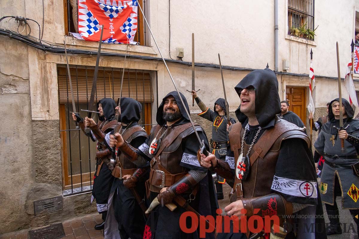 Desfile de Moros y cristianos y parlamento en las Fiestas de Caravaca