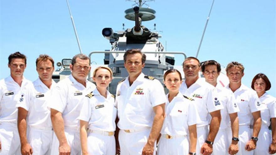 Los protagonistas de Sea Patrol.