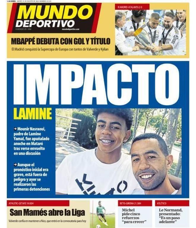 Las portadas del día