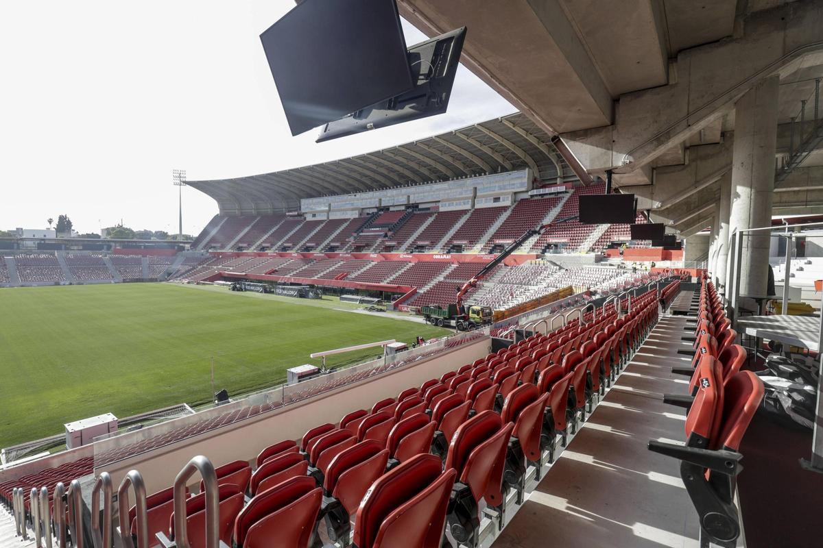 Todo lo que se está construyendo en Son Moix, estadio del Real Mallorca ...