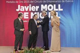 El Círculo de Empresarios de Galicia concede su Medalla de Oro a Javier Moll
