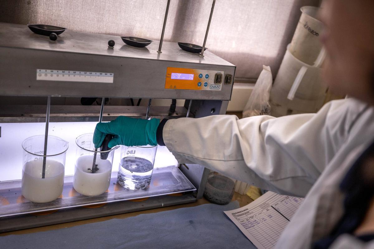 Un laboratorio, en una fotografía de archivo