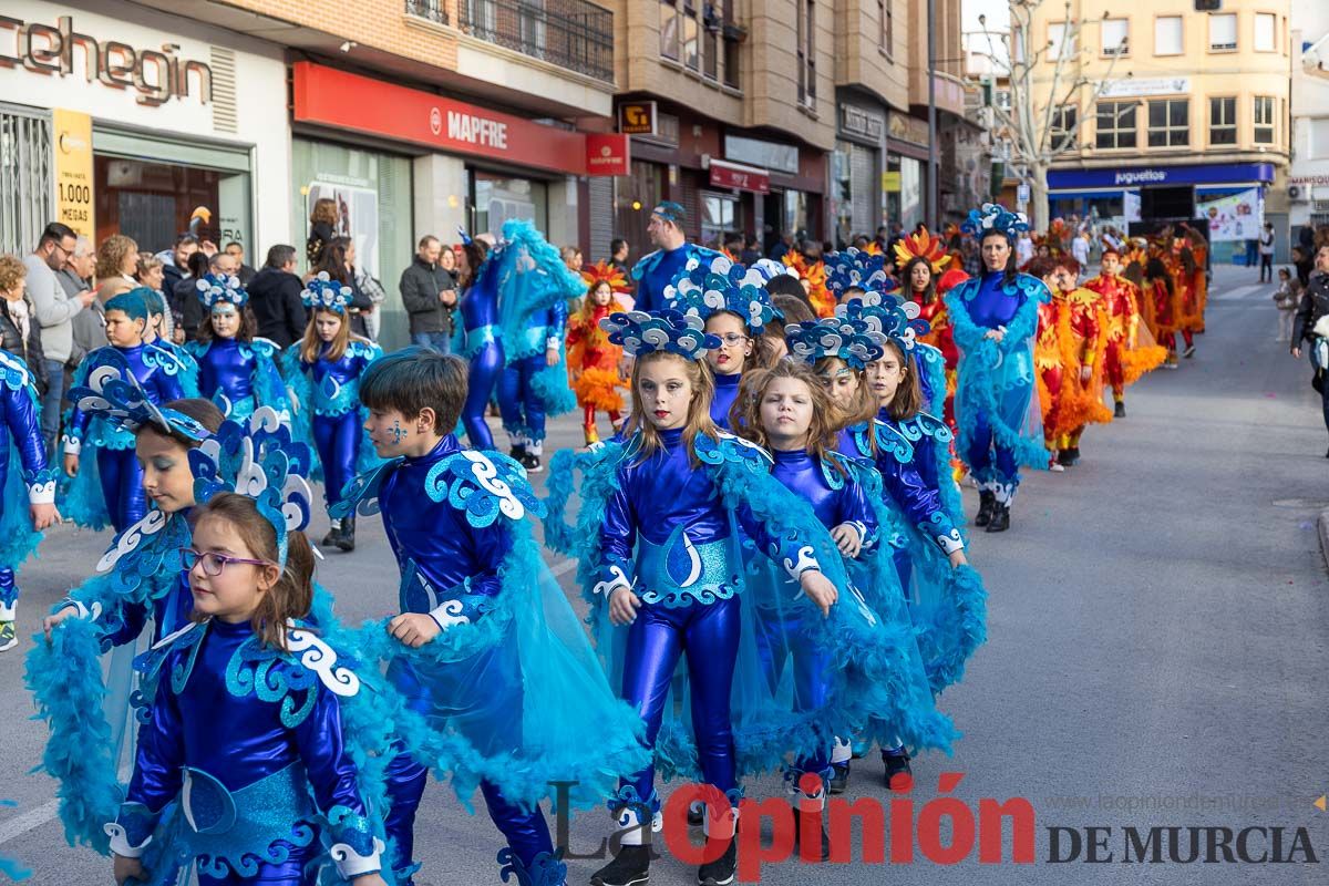 Los niños toman las calles de Cehegín en su desfile de Carnaval