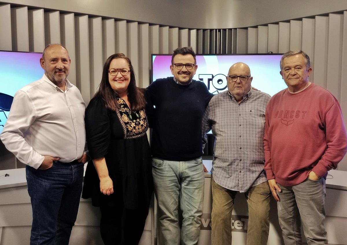 Fernando Manjón, Arancha Ferrer, Jaume Bronchud, Julio Torras y José Vicente Marco.