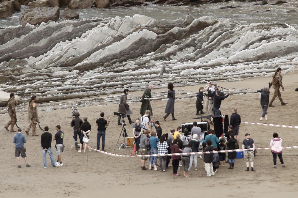 Rodatge de 'Juego de Tronos' a Zumaia