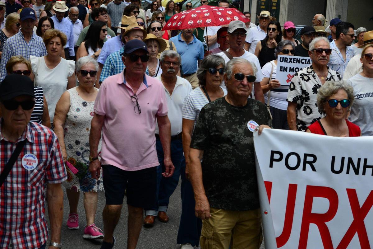 La manifestación por el PAC de Moaña, en imágenes La manifestación por el PAC de Moaña, en imágenes