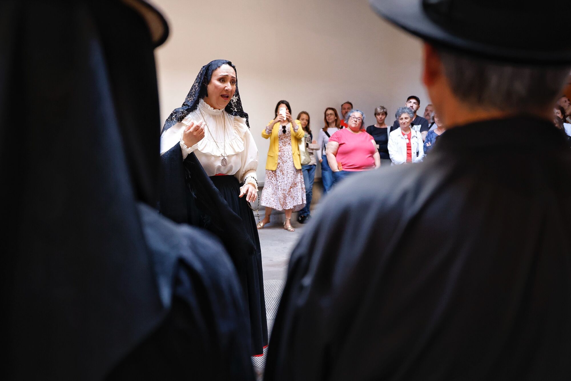 Recreación del milagro del Señor de las Tribulaciones