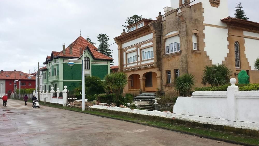 Temporal en Ribadesella