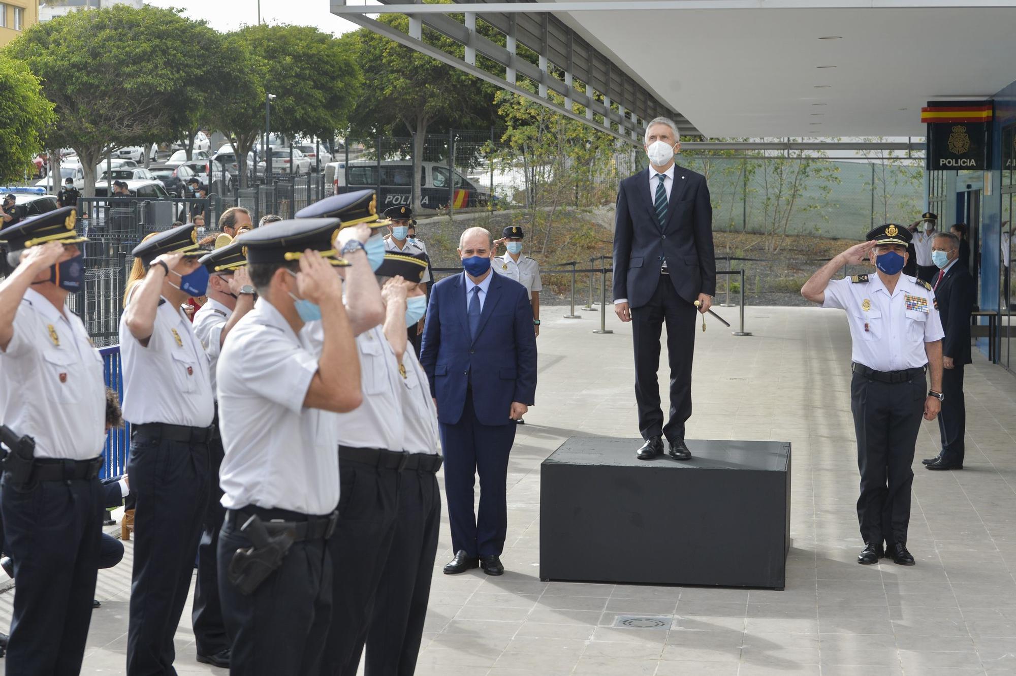 Inauguración de la comisaría de Distrito Centro de la Policía Nacional en Las Palmas