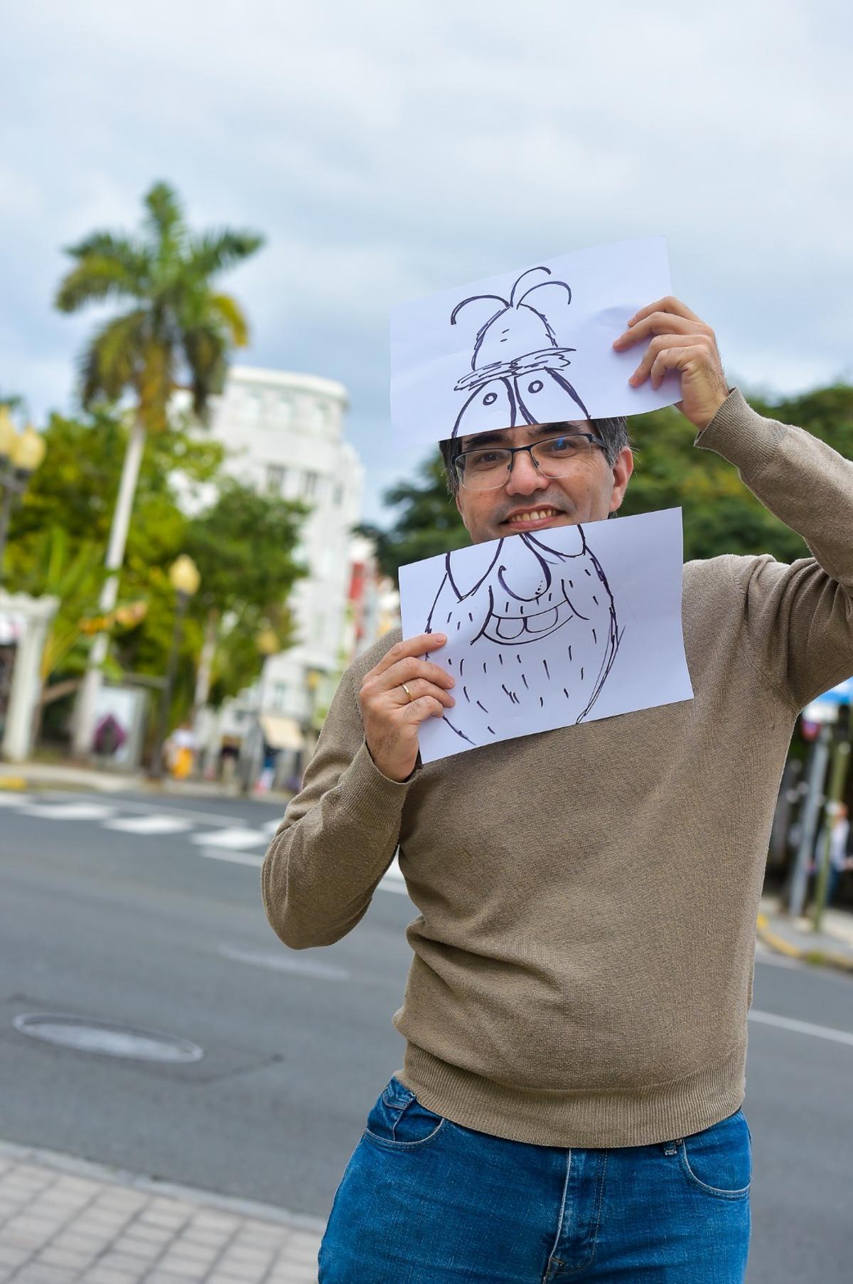 Padylla, viñetista de El Día y La Provincia