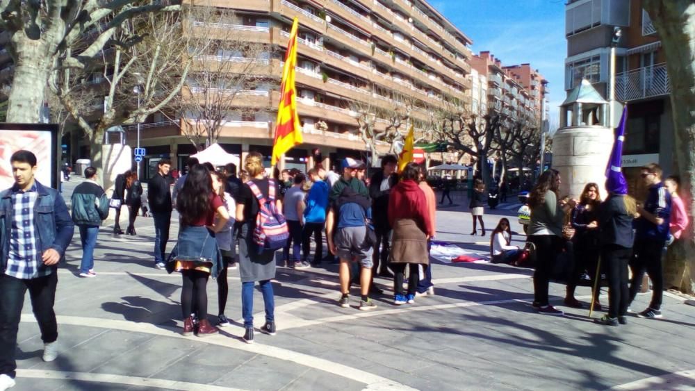 Manifestació contra la LOMCE a Manresa