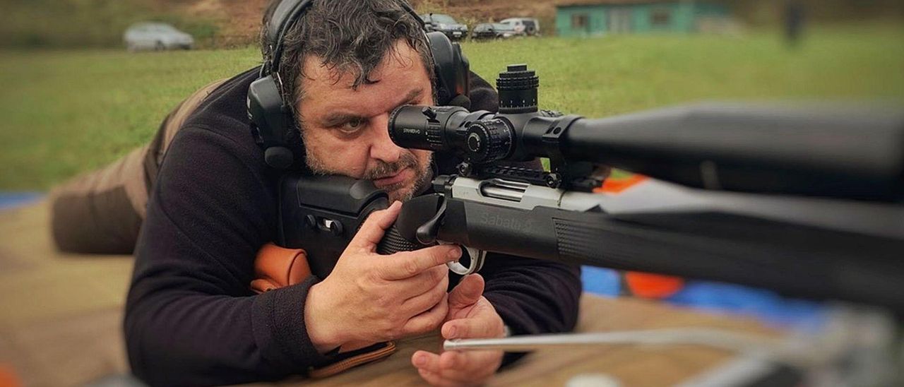 Javier González Fernández, durante una tirada.  | J. G. F.