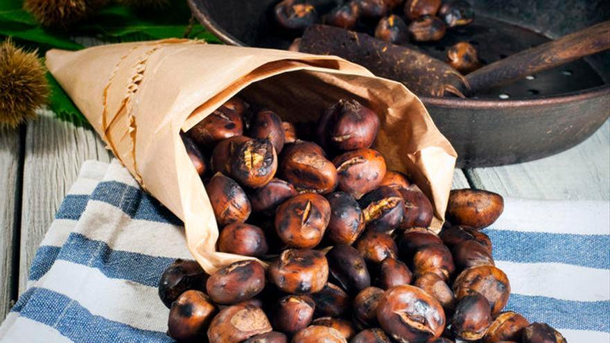 El truco para hacer castañas asadas en el microondas