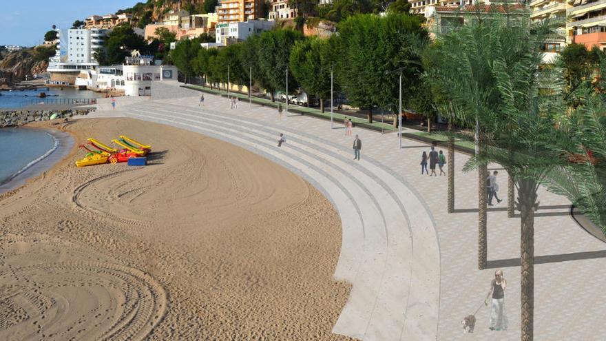 Sant Feliu de Guíxols aprova el projecte de remodelació del passeig de Rius i Calvet