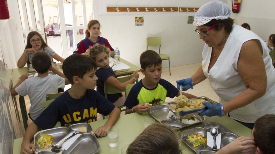 Estas son las novedades en los menús escolares de la Región de Murcia para el próximo curso