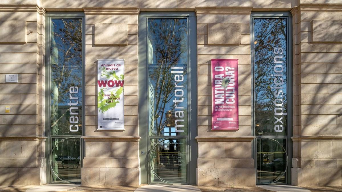 Fachada del Centre Martorell d'Exposicions, en el Parc de la Ciutadella de Barcelona