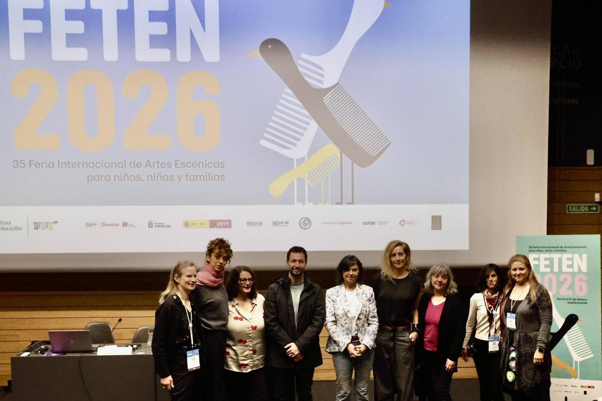 Dagmar Domrös, Idoia Ruiz de Lara, Natalia Casielles, Aitor Martínez, Montserrat López, Dalija Acin Thelander, Verónica Rodríguez, Cristina Arroyo y Marta Galli.