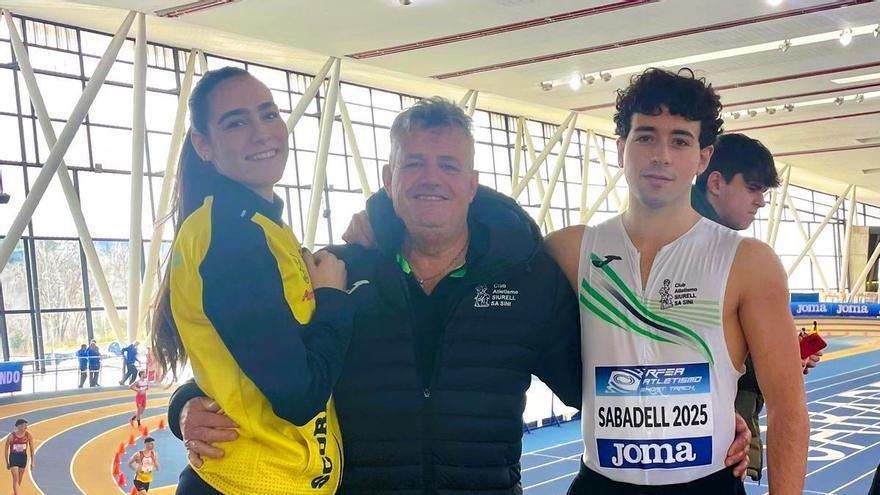 Plata de Ivana Peralta y bronce de Marc Escandell en el Campeonato de España sub-23